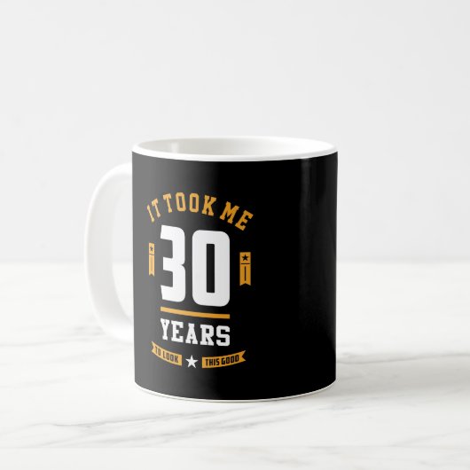 Mug Cadeau anniversaire 30 ans (Devant gauche)