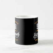 Mug Cadeau Anniversaire 51 Ans (Centre)