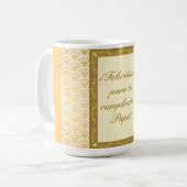 Mug cadeau anniversaires père personalizable (Devant gauche)