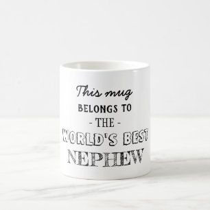 Mug Cadeau Appartient au meilleur neveu