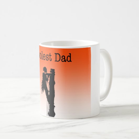 Mug cadeau Arboriste le plus frais présent (Devant droit)