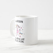 Mug Cadeau Aunticorn Pour Tante (Devant gauche)