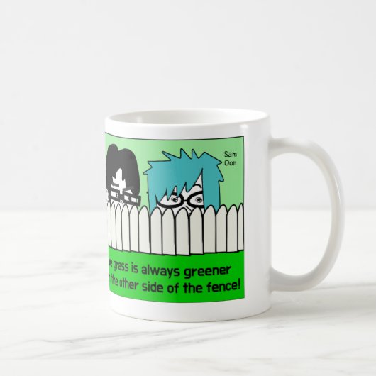 mug cadeau avec un proverbe coréen amusant (Droite)