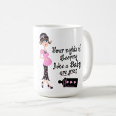 Mug cadeau baby shower (Devant droit)