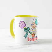 Mug cadeau baby shower (Devant gauche)
