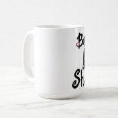 Mug cadeau baby shower (Devant gauche)