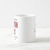 Mug Cadeau Badminton personnalisé (Centre)