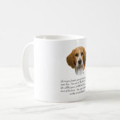 Mug Cadeau Beagle MÂLE (Devant gauche)