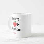 Mug Cadeau "Beschte Léierin" (Devant gauche)