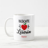 Mug Cadeau "Beschte Léierin" (Gauche)