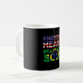 Mug Cadeau brésilien américain (Devant gauche)