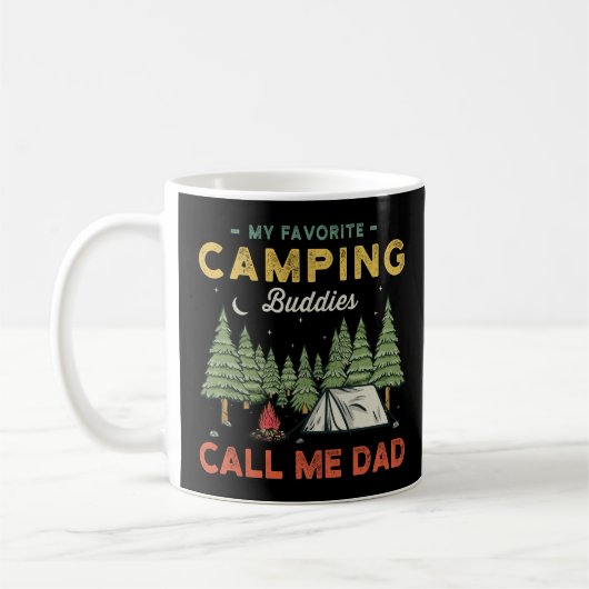 Mug Cadeau Camping Dads (Gauche)