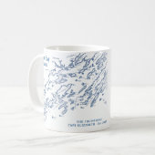 Mug Cadeau Cape Elizabeth Maine (Devant gauche)