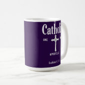 Mug cadeau catholique romain (Devant droit)