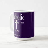 Mug cadeau catholique romain (Devant gauche)