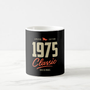 Mug Cadeau classique d'anniversaire 1975