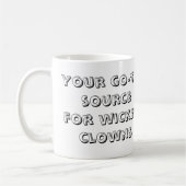 Mug Cadeau Clown Malin (Gauche)