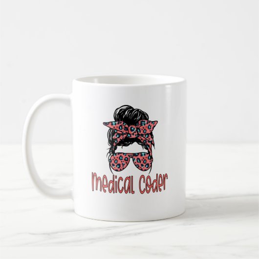 Mug Cadeau Coder Médicale (Gauche)