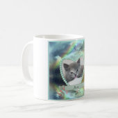 Mug Cadeau commémoratif de chat personnalisé (Devant gauche)
