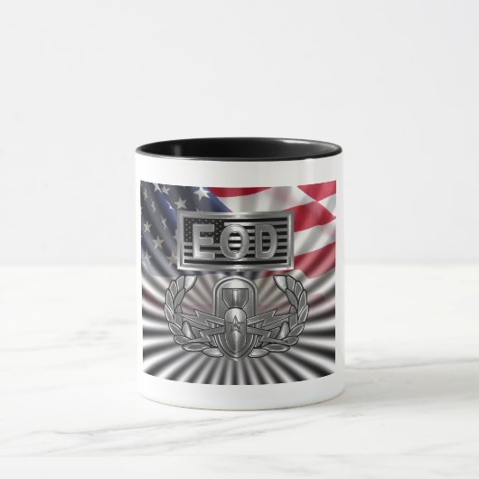 Mug Cadeau commémoratif "Senior EOD" (Centre)