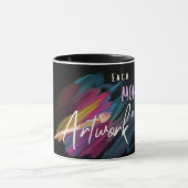 Mug Cadeau Créatif de Pleine Conscience pour Artiste C (Centre)
