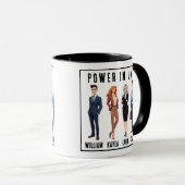 Mug Cadeau customisé pour collègues | Le pouvoir dans (Devant droit)