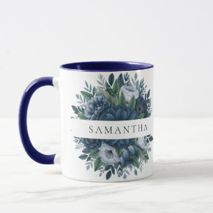 Mug Cadeau d'accueil fleuri personnalisé cadeau pour