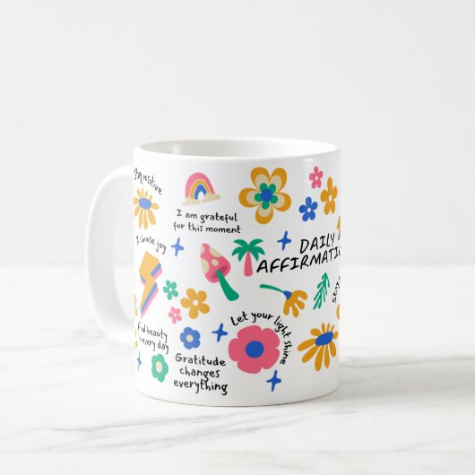 Mug Cadeau d'affirmation de l'enseignant, Retro Super  (Devant gauche)