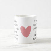 Mug Cadeau d'amitié à longue distance (Centre)
