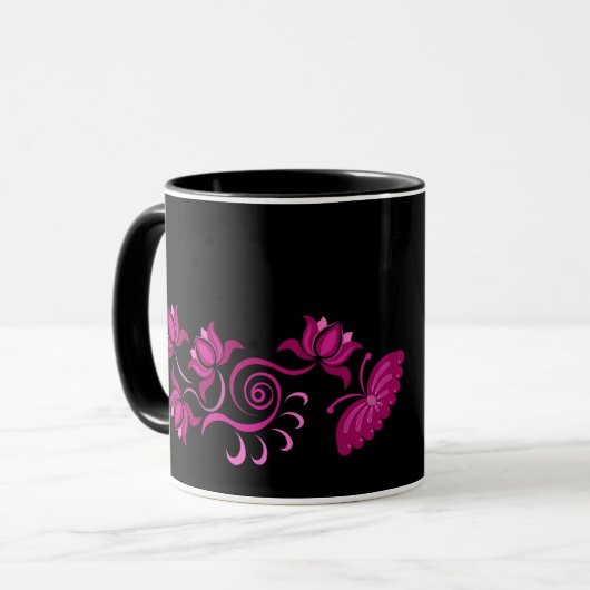 MUG CADEAU D'AMOUR ANNIVERSAIRE PROMOTION MÈRE  (Devant gauche)