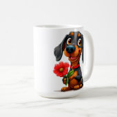 Mug 🐶 Cadeau d'amour de la Saint-Valentin pour les am (Devant droit)