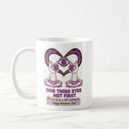 Mug Cadeau d'amour unique Saint-Valentin 2026 (Gauche)
