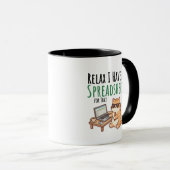Mug Cadeau d'analyste de données, Cadeau drôle de coll (Devant droit)