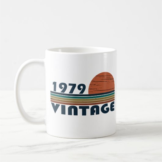 Mug Cadeau d'anniversaire de 1979 (Gauche)