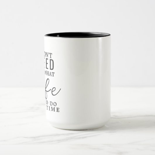 Mug Cadeau d'anniversaire de femme unique, Drôle Dit N (Centre)