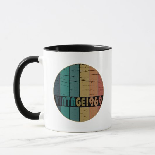 Mug Cadeau d'anniversaire de naissance en 1969 (Gauche)