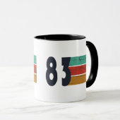 Mug Cadeau d'anniversaire de naissance en 1983 (Devant droit)