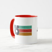 Mug Cadeau d'anniversaire de naissance vintage 1945 (Devant gauche)