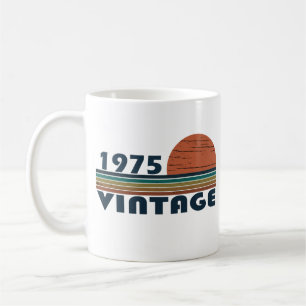 Mug Cadeau d'anniversaire de naissance vintage 1975