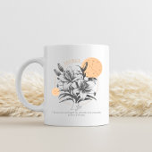 Mug Cadeau d'anniversaire Fleur de Lys Astrologie Taur