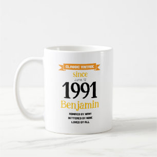 Mug Cadeau d'anniversaire personnalisé