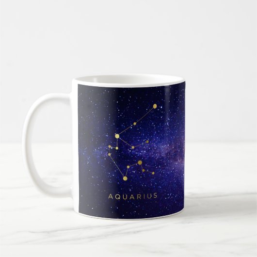 Mug Cadeau d'anniversaire personnalisé par Verseau de (Gauche)