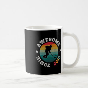 Mug Cadeau d'anniversaire pour amateur de hockey 15 an
