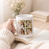 Mug Cadeau d'anniversaire pour couples en forme de col