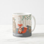 Mug Cadeau d'anniversaire sauvage d'animaux tribaux de (Devant droit)