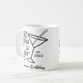 Mug Cadeau d'anniversaire un peu plus âgé pour elle (Devant gauche)