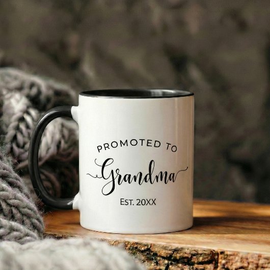 Mug Cadeau d'annonce de grossesse Grand-mère