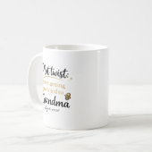 Mug Cadeau d'annonce de grossesse grand-mère (Devant gauche)