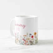 Mug cadeau d'annonce de grossesse maman (Devant gauche)