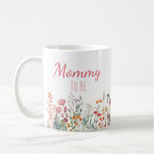 Mug cadeau d'annonce de grossesse maman (Gauche)